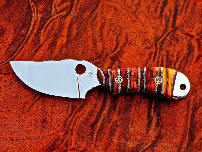 Cuchillo Decopinador en muela de mamut